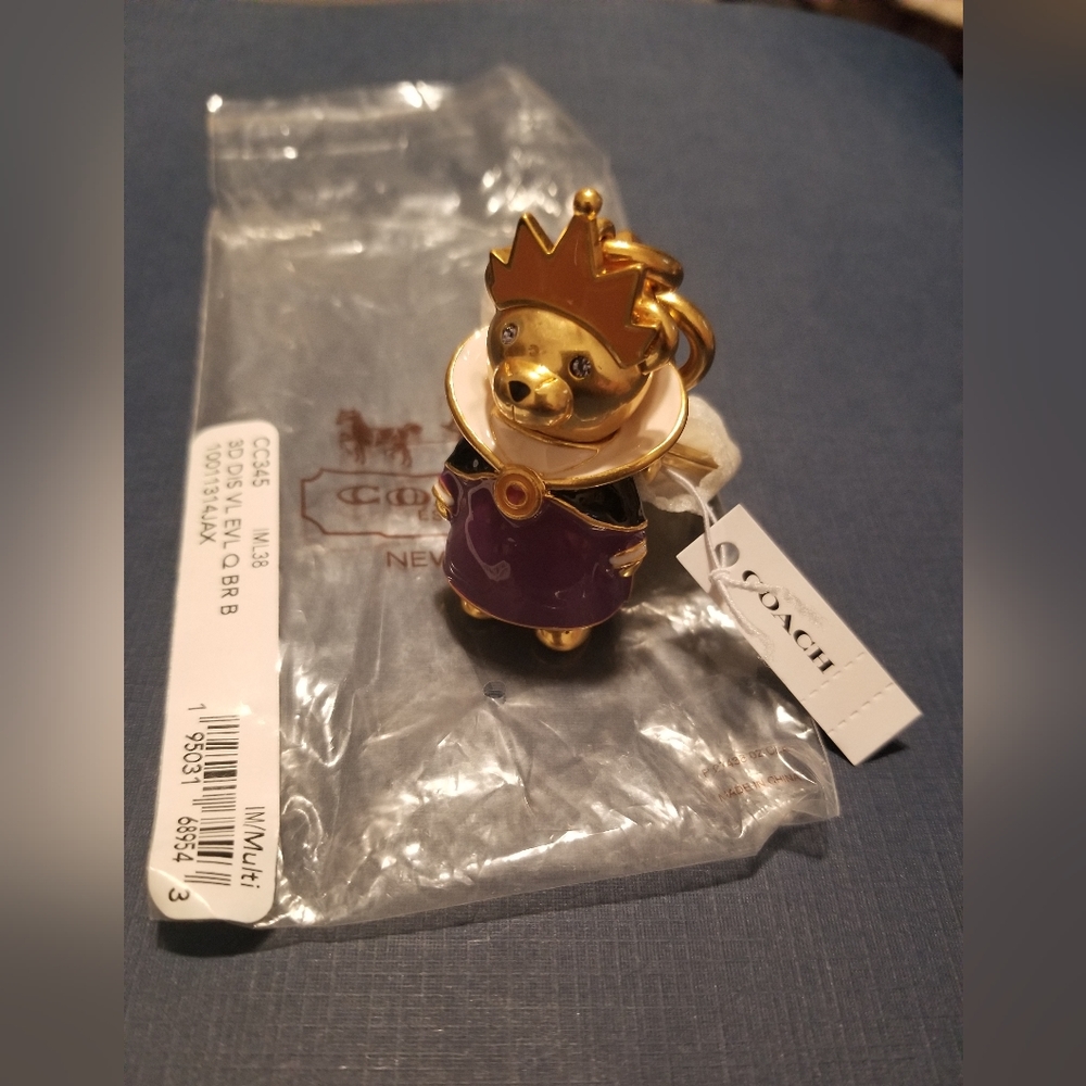 Coach Keychain by Disney Villains collection